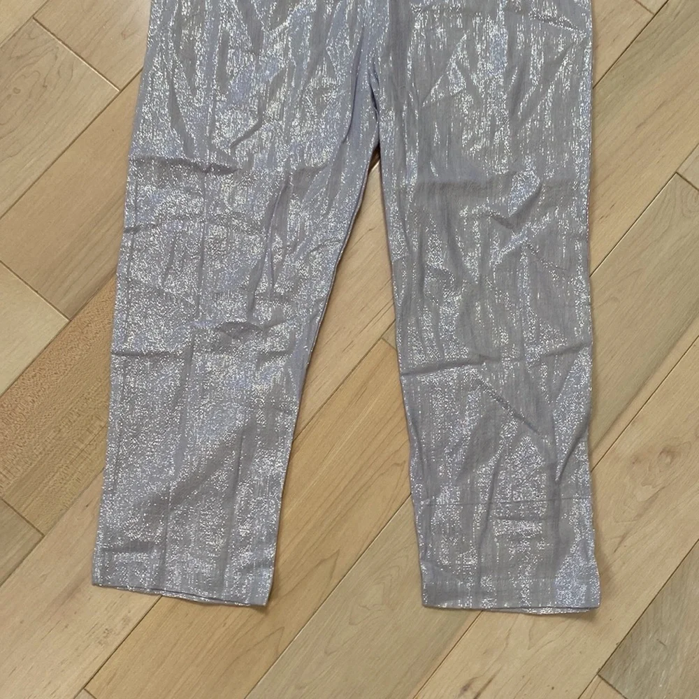 Suzie Kondi girls lurex utility jumpsuit 8 - Picture 6 of 15